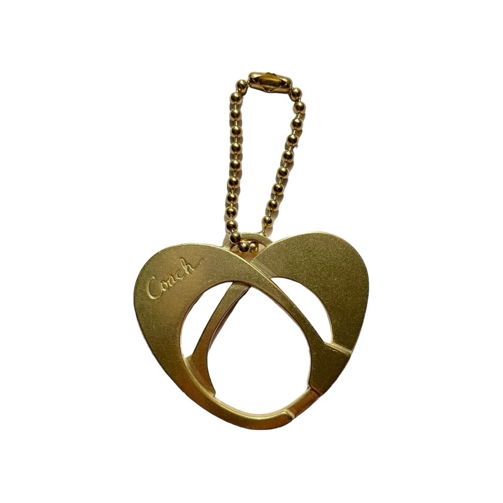 Coach Brass Keychain Vintage